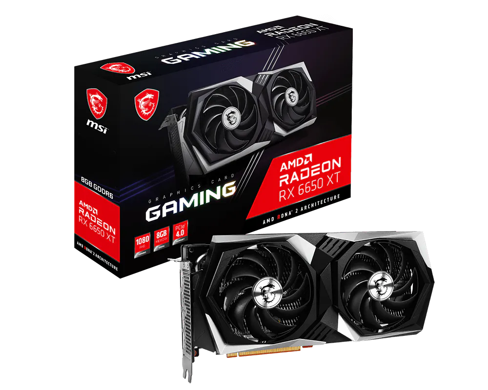MSI Radeon RX 6650 XT GAMING 8G